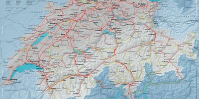 Карта сбб карце Швейцарыі